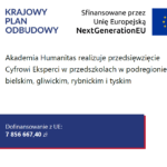 Plansza dofinansowania z Krajowego Planu Odbudowy